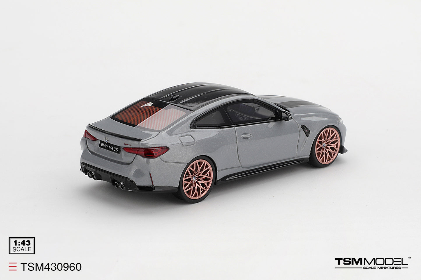 TSM430960 - BMW M4 (G82) Brooklyn Grey 2024 – 1:43 (PRE-ORDER)