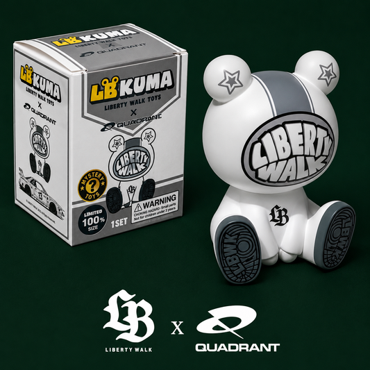 Liberty Walk Kuma x Quadrant – White/Grey