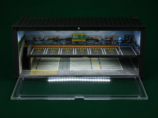 MoreArt – Container Underground Parking B – Diorama – 1:64