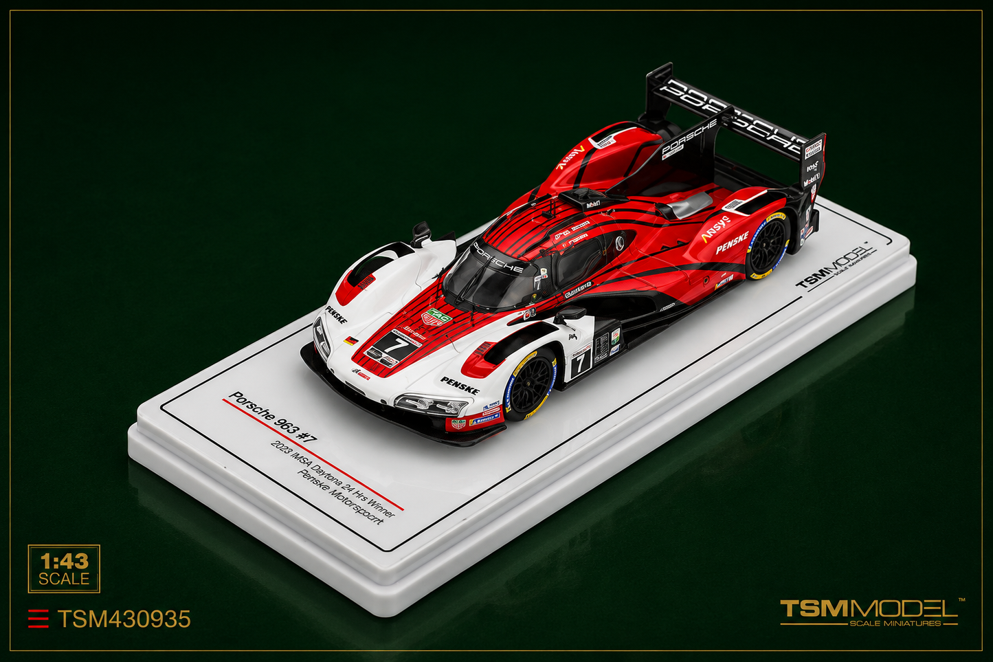 TSM430935 - Porsche 963 #7 – Daytona 24H Winner 2025 – 1:43 (PRE-ORDER)