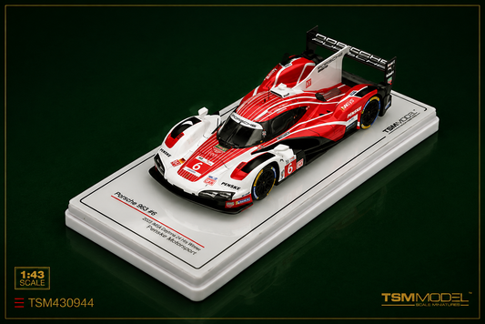 TSM430944 - Porsche 963 #6 – Le Mans 24H 2nd Place 2025 – 1:43 (PRE-ORDER)