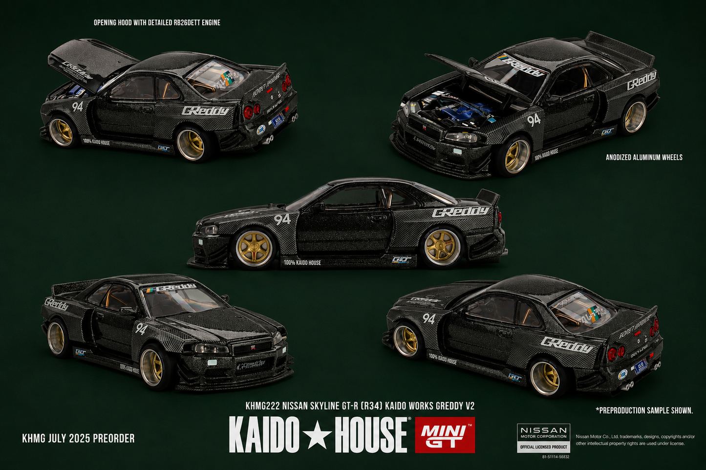KHMG222 – Nissan Skyline GT-R (R34) Kaido Works V2