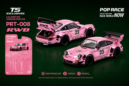 PRT004 - Pop Race – RWB 930 Tokyo Station Exclusive – 1:64 (PRE-ORDER)