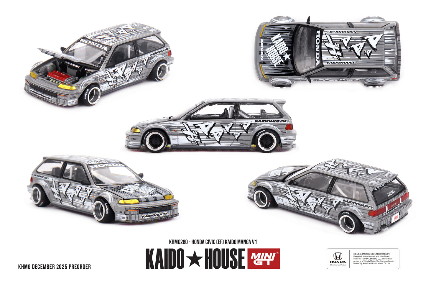 KHMG260 Honda CIVIC (EF) MANGA V1