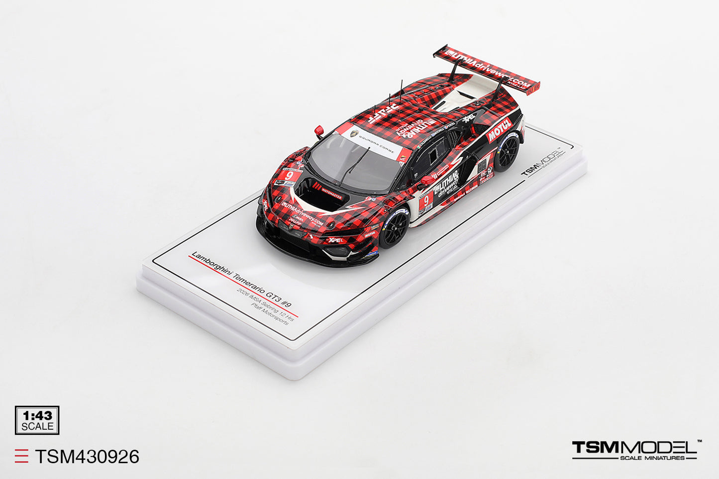 TSM430926 Lamborghini Temerario GT3 #9 – 1:43 (PRE-ORDER)