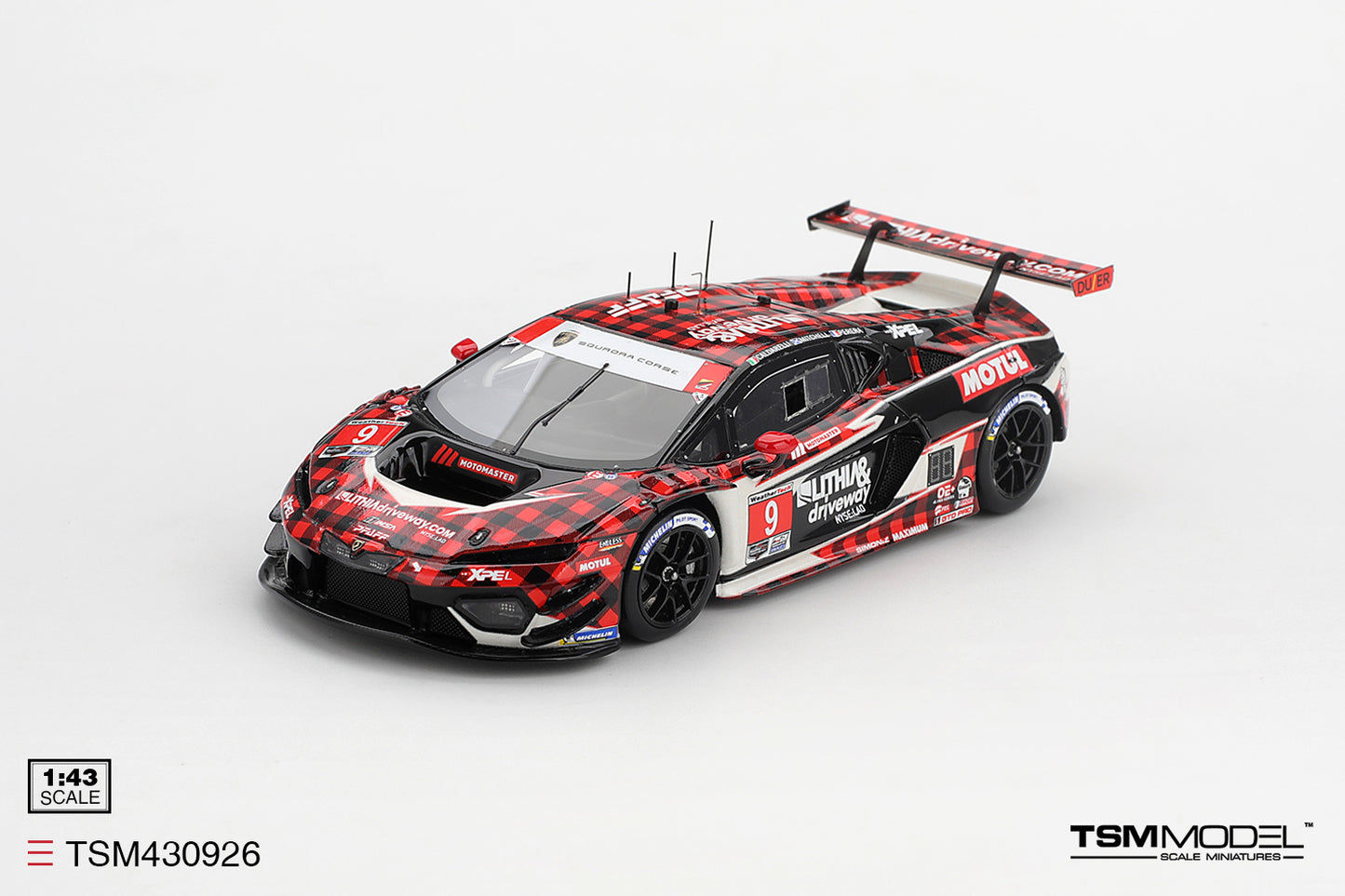 TSM430926 Lamborghini Temerario GT3 #9 – 1:43 (PRE-ORDER)