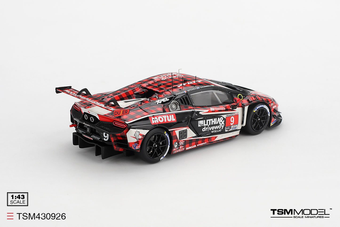 TSM430926 Lamborghini Temerario GT3 #9 – 1:43 (PRE-ORDER)