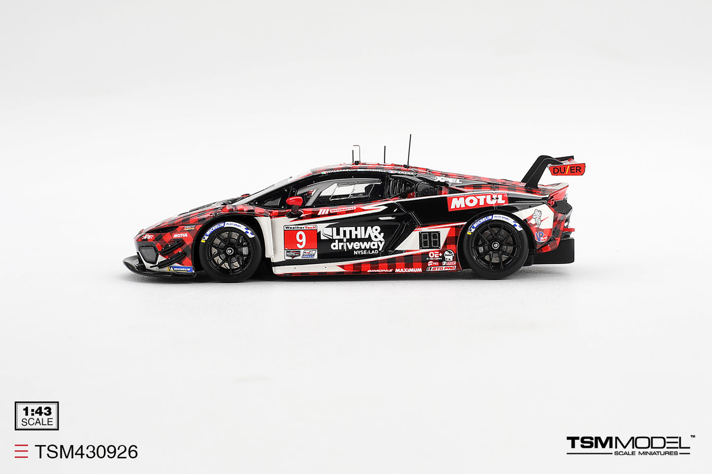 TSM430926 Lamborghini Temerario GT3 #9 – 1:43 (PRE-ORDER)