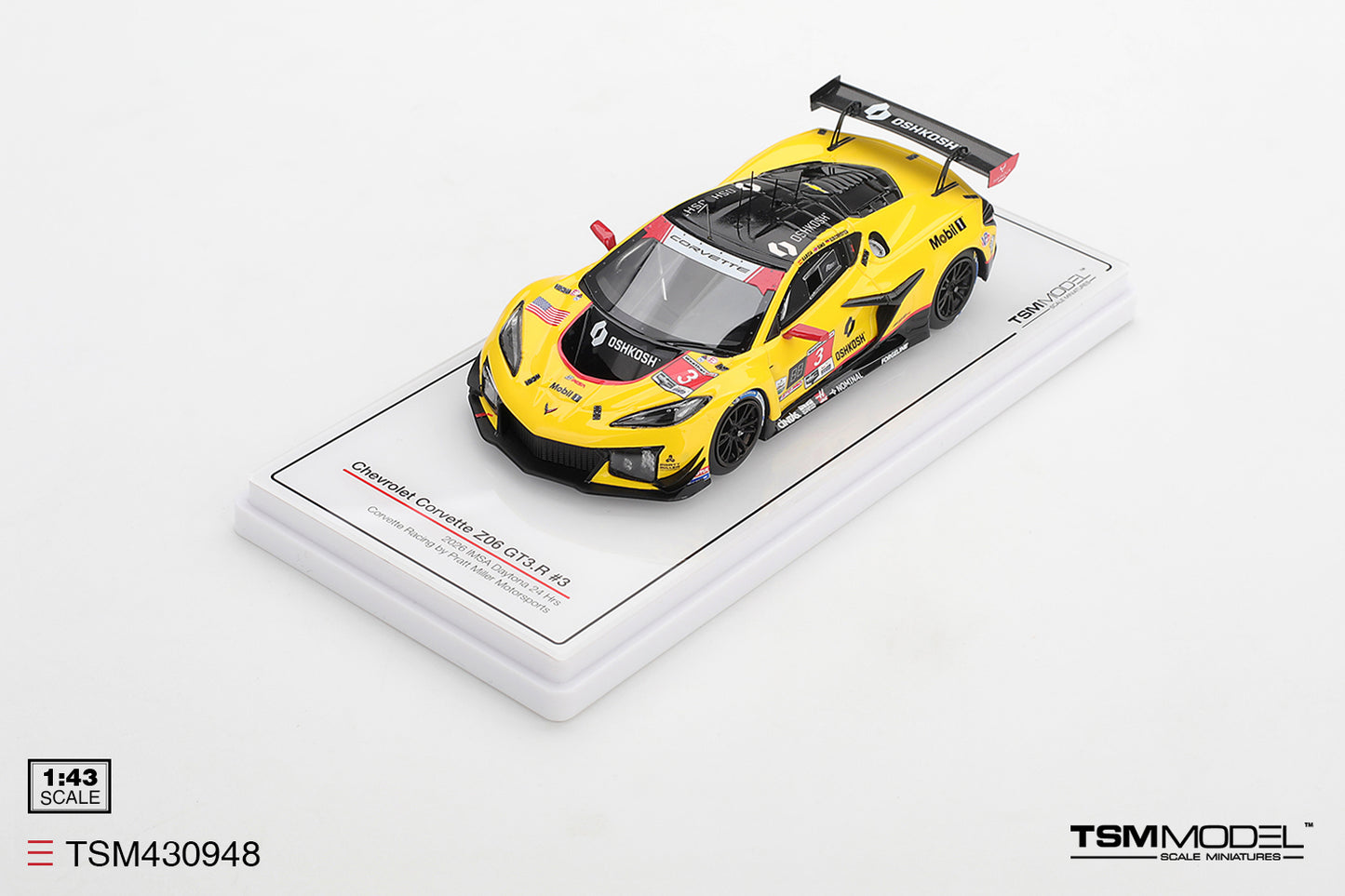 TSM430948 - Chevrolet Corvette Z06 GT3.R #3 – Daytona 24H 2026 – 1:43 (PRE-ORDER)