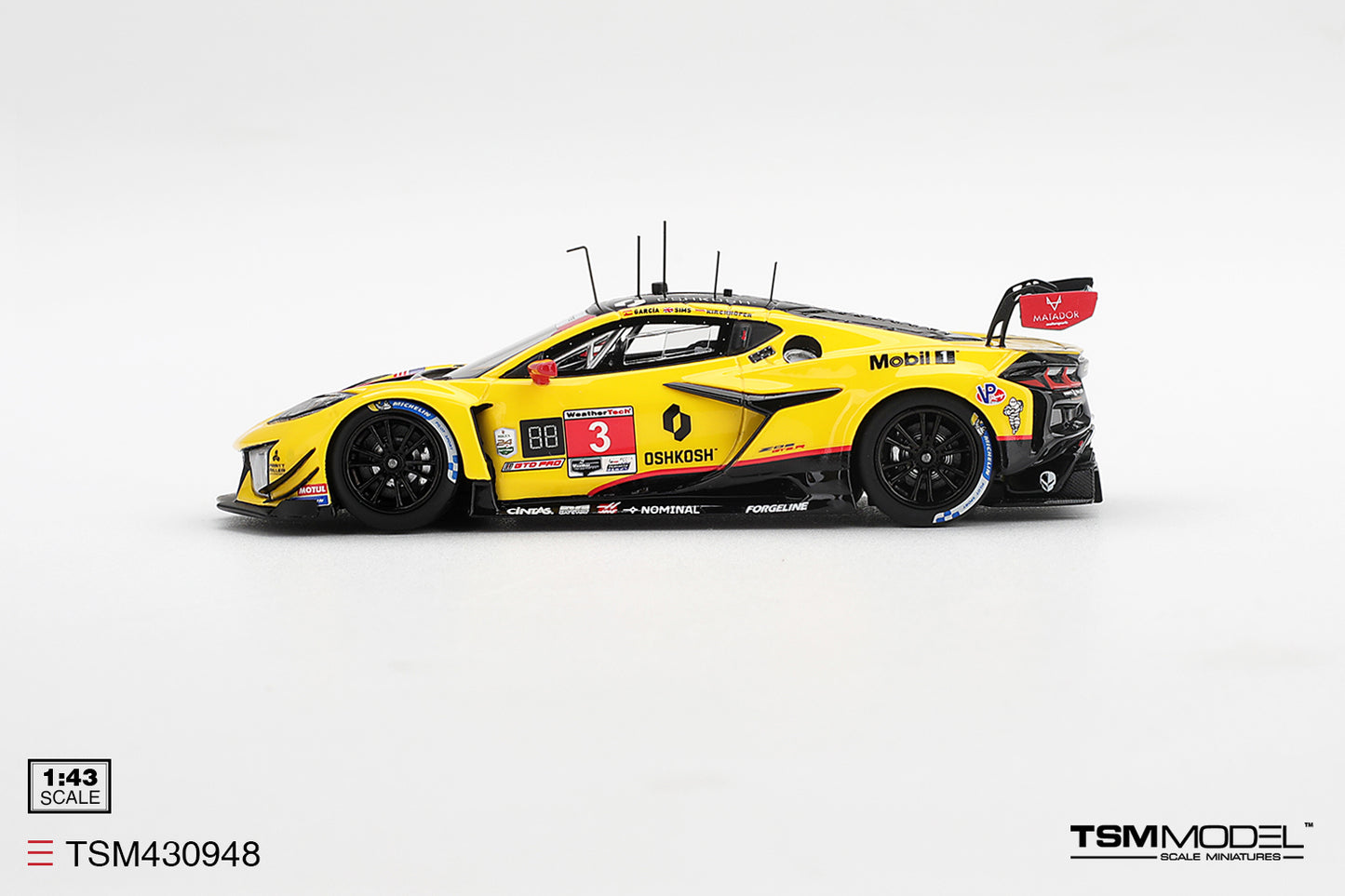 TSM430948 - Chevrolet Corvette Z06 GT3.R #3 – Daytona 24H 2026 – 1:43 (PRE-ORDER)